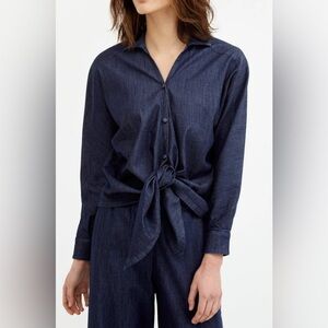 •Jarbo MARIE SHIRT IN LIGHTWEIGHT STRETCH DENIM